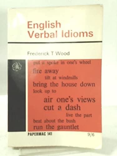 English verbal idioms