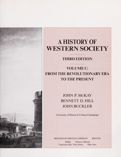 A Hystory of Western Society
