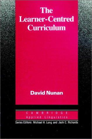 The Learner-Centred Curriculum