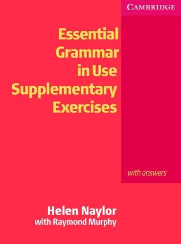 Essential Grammar in Use Supplementaty Exercises