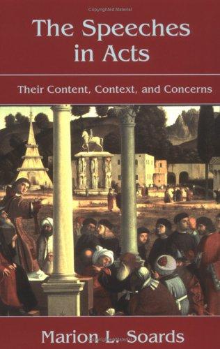 The speeches in Acts