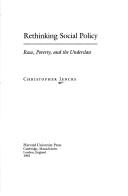 Rethinking Social Policy