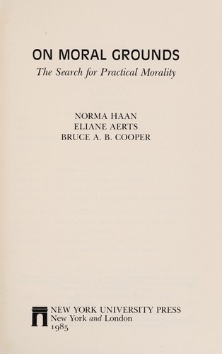 On Moral Grounds
