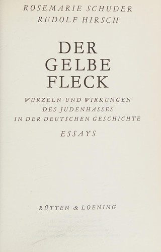 Der gelbe fleck