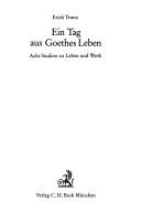 Ein tag aus goethes leben