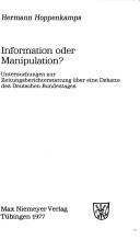Information oder Manipulation?