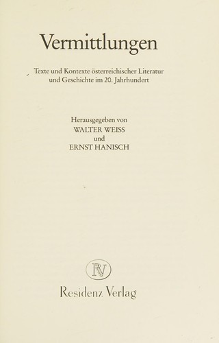 Vermittlungen