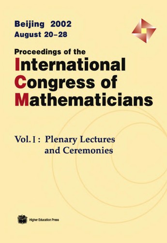 Proceedings of the International Congress of Mathematicians