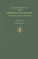 The Panarion of Epiphanius of Salamis
