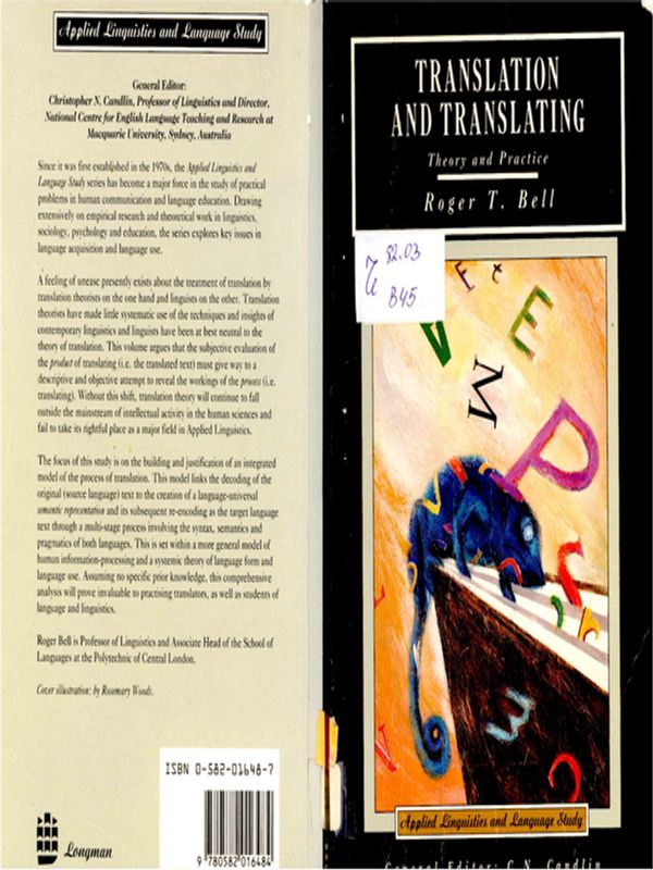 Translation and Translating