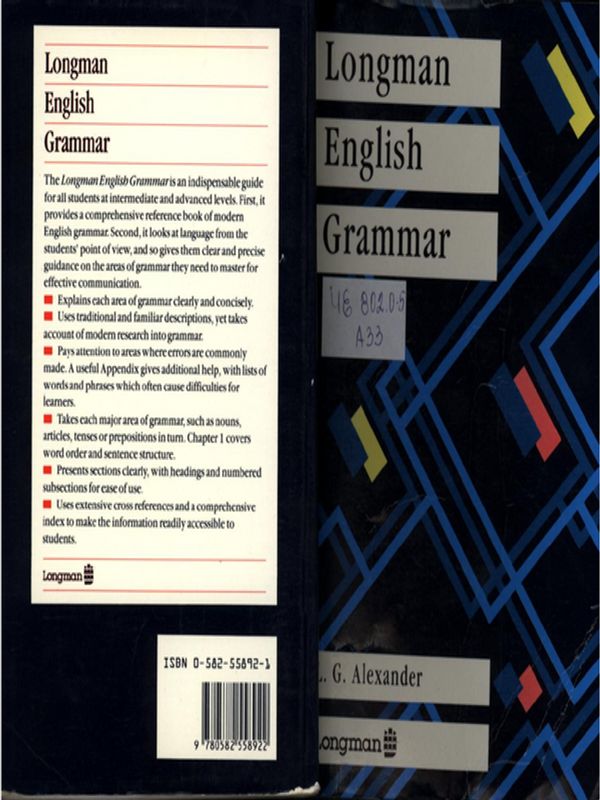 Longman English Grammar