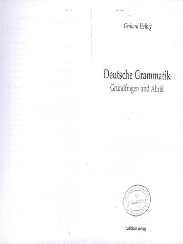 Deutsche Grammatik