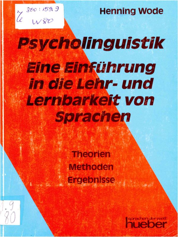 Psycholinguistik