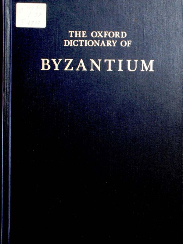 The Oxford Dictionary of Byzantium
