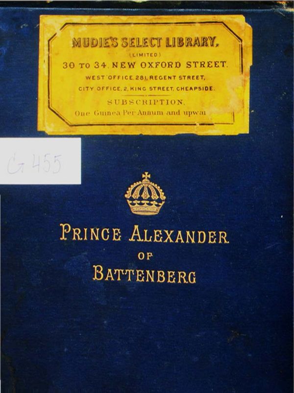 Prince Alexander of Battenberg