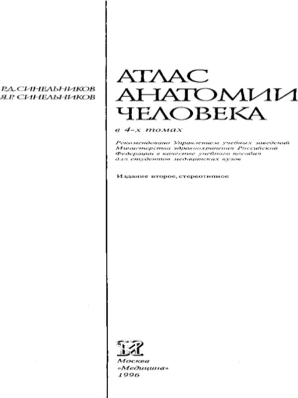 Атлас по анатомия на човека