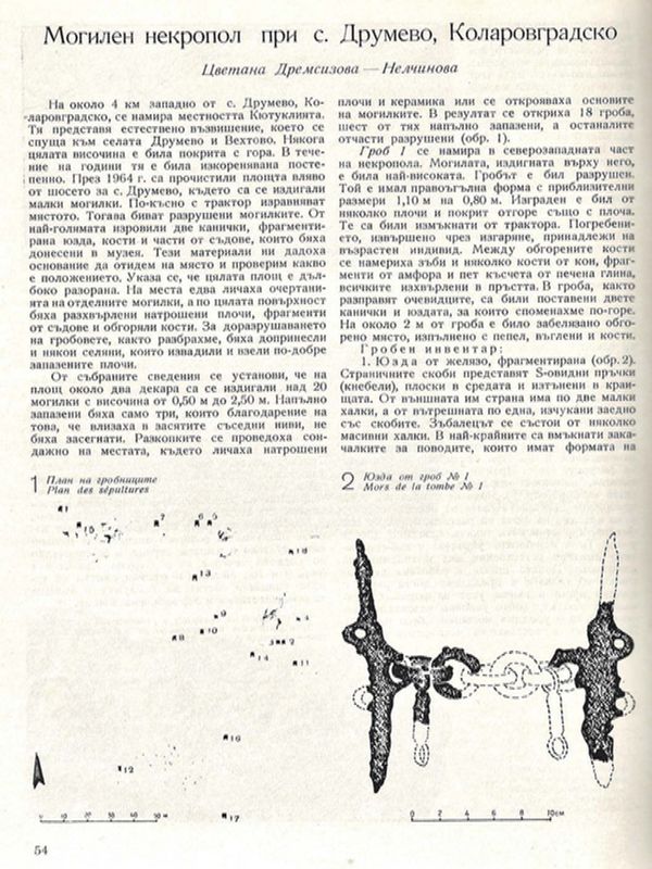 Могилен некропол при с. Друмево, Коларовградско (Шумен)