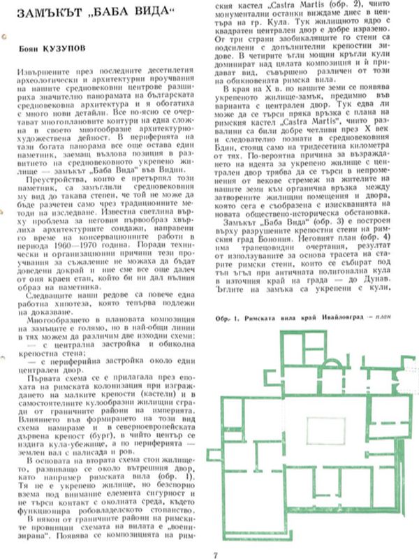 Замъкът "Баба Вида"