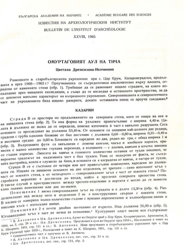 Омуртаговия аул на Тича