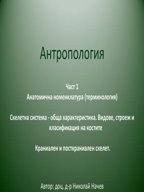 Антропология